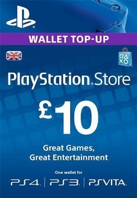 GBP10 PSN CARD (UK) 