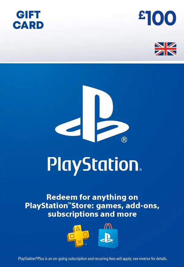 PlayStation Store Gift Card £100 UK | PSN UK Account | PS5 / PS4