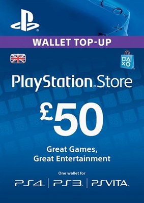 GBP50 PSN CARD (UK)