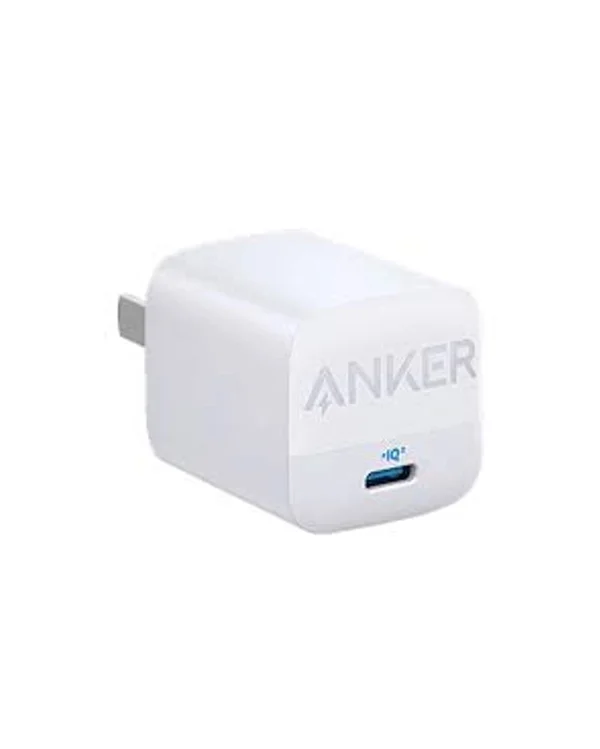 Anker 313 GaN 30W Charger PIQ 3.0 – Foldable US Plug