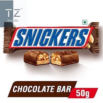 Snickers Chocolate 50g Bar, Pack of 40