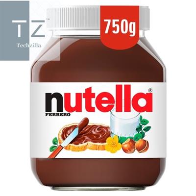 Nutella 750g Hazelnut Spread with Cocoa for Breakfast, Perfect on Pancakes (750G)
