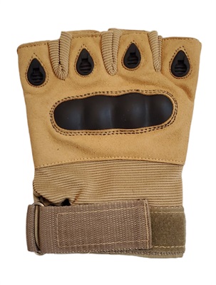 Half-Finger Motorcycle & Hiking Gloves - Tactical Hard Knuckle