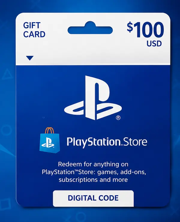 PlayStation Network Gift Card $100 USD – PSN USA