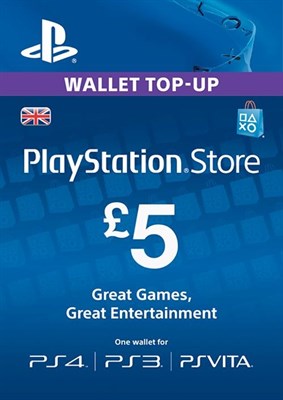 GBP 5 PSN CARD (UK)
