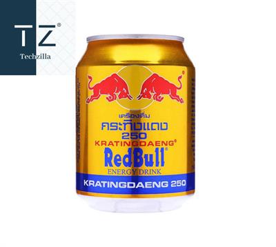 Redbull energy drink 250ml -Pack of 24 cans (Made in Vietnam / Thailand)