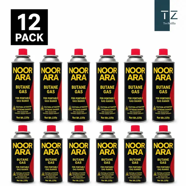 Noor Ara Butane Gas 220 gm Pack of 12