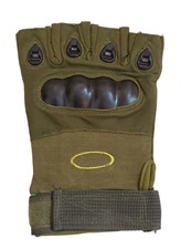 Half-Finger Motorcycle & Hiking Gloves - Tactical Hard Knuckle