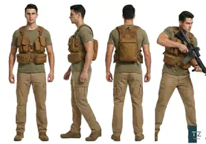Magazine Jacket / Vest for AK47 / M4 and other Rifles