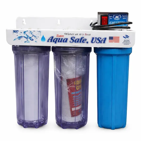 Water Filter 3 Stage UV Purification System