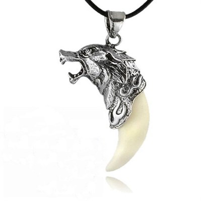 Game Of Thrones Stark Wolf Pendant