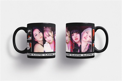 Black Pink Mug