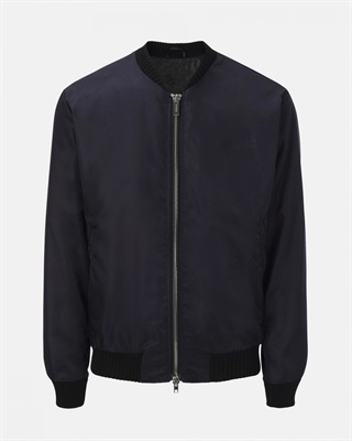 Navy Blue Bomber Jacket