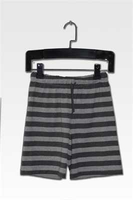 Grey Stripe Shorts