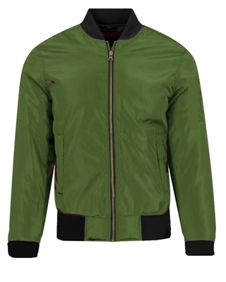 Olive Bomber Jacket