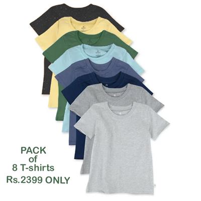 Pack of 8 Tees