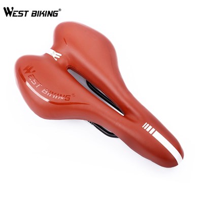 WEST BIKING Silica Gel Filled Comfortable Bike Saddle - Bike Seat