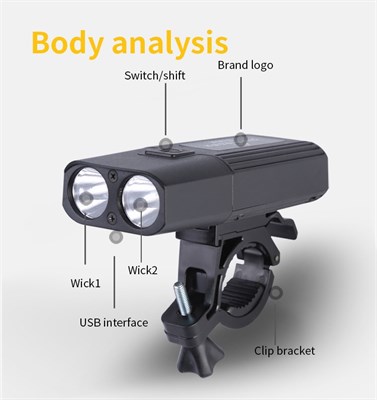 SUPFIRE BL06-X Linterna LED Bicycle Light
