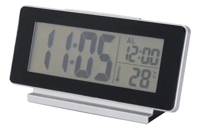 IKEA Clock/thermometer/alarm, black