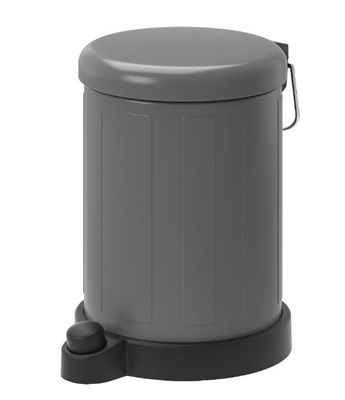 IKEA Waste bin, white/grey4 l