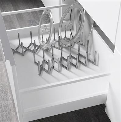 IKEA Pot lid organiser, stainless steel