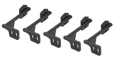 PATRULL Drawer/cabinet catch, black Pack of 5