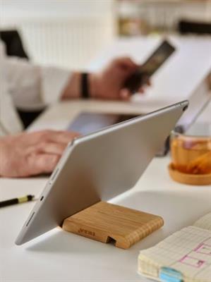 IKEA BERGENES Holder for mobile phone/tablet, bamboo