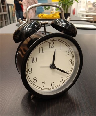 IKEA Alarm clock, black