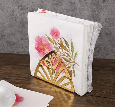 IKEA Napkin holder, brass-colour