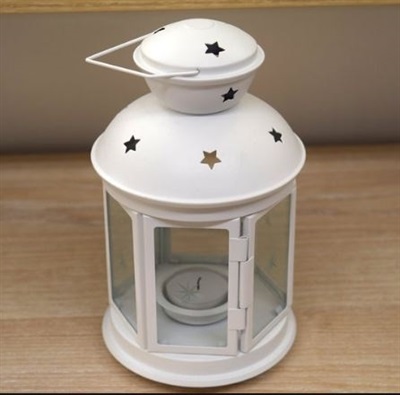 IKEA Lantern for tealight white (Limited Edition)