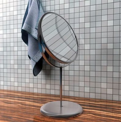 IKEA Mirror stainless steel magnifying mirror