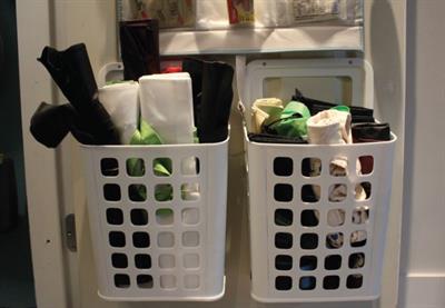 IKEA Waste bin, white, 10 l