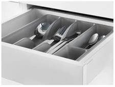 IKEA Cutlery tray, grey, 31x26 cm