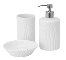 IKEA 3-piece bathroom set, white