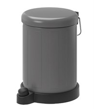 IKEA Waste bin, white/grey4 l