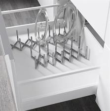 IKEA Pot lid organiser, stainless steel