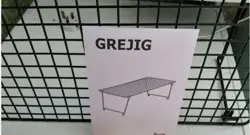 IKEA GREJIG Shoe rack, Green, 58x27x17 cm