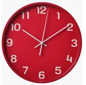 IKEA Wall clock, Red 28 cm