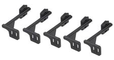PATRULL Drawer/cabinet catch, black Pack of 5