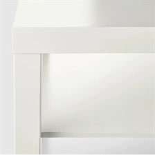 IKEA LACK Coffee table, white, 90x55 cm