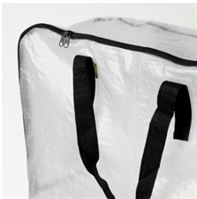 IKEA Dimpa Storage bag, transparent 65x22x65 cm