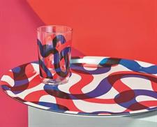 Tray, patterned43 cm