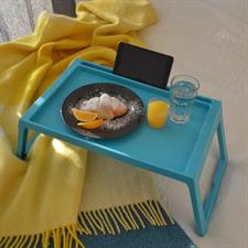 IKEA KLIPSK Bed tray, white 56x36x26 cm