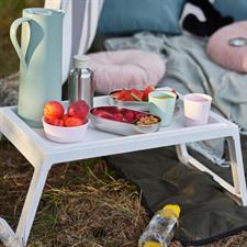 IKEA KLIPSK Bed tray, white 56x36x26 cm