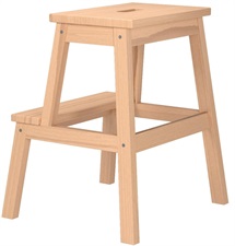 IKAE Wooden Step Stool beech, 50 cm
