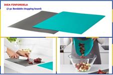 IKEA Bendable chopping board, turquoise28x36 cm