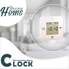 IKEA Clock/thermometer/alarm/timer, white