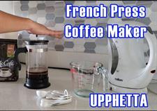 IKEA UPPHETTA Coffee/tea maker, glass, stainless steel, 0.4 l