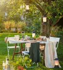 IKEA FEJAN Chair, outdoor, foldable white