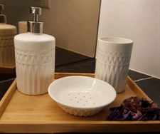 IKEA 3-piece bathroom set, white